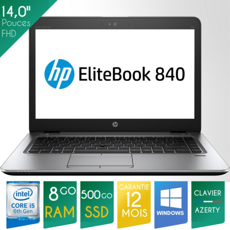 Ordinateur portable HP Elite Book 840 G3