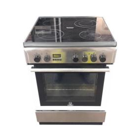 Cuisiniere &eacute;lec INDESIT H6VMC6AB(X)