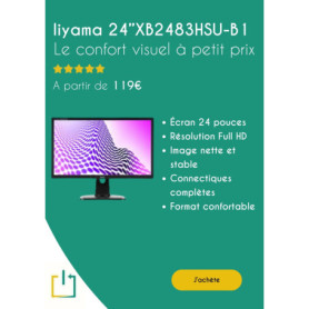 Ecran Ordinateur XB2483HSU-B1 
