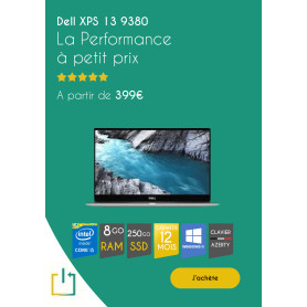 Ordinateur Portable DELL XPS 13 9380