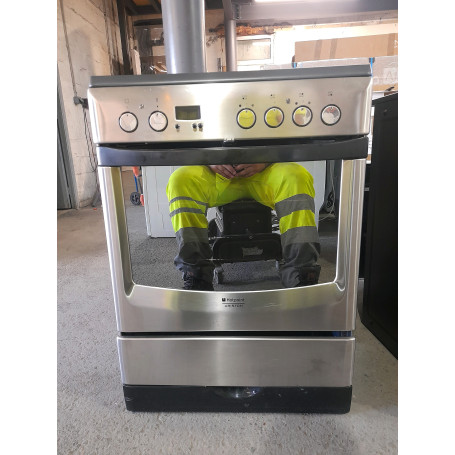 Cuisiniere élec HOTPOINT CE6VP5(X)GR/HA